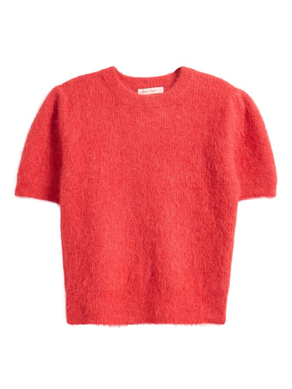 Marine Layer Puff Short Sleeve Alpaca Blend Sweater